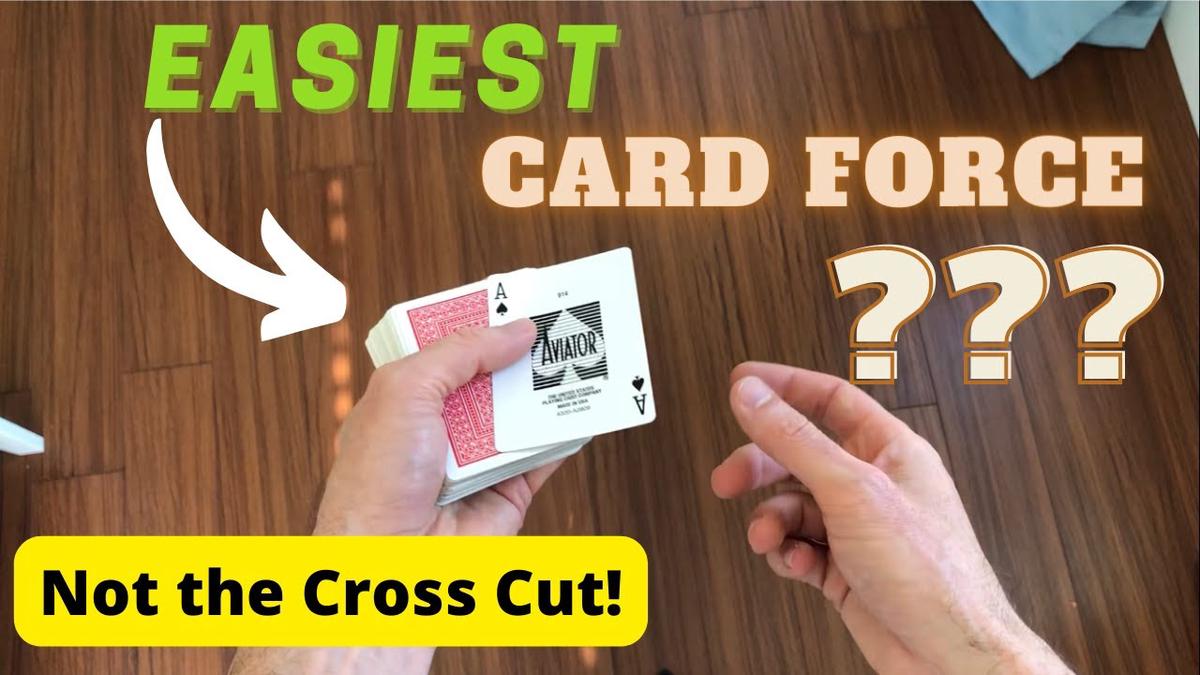 'Video thumbnail for EASY Card FORCE Tutorial (BEST for Beginners & FOOLS THEM) - For Magic Tricks'